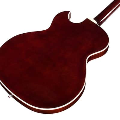 Guild  Starfire I SC Vintage Walnut Single Cut Semi Hollow Electric image 8