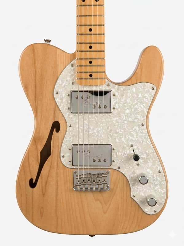 Squier/Fender Vintage Modified '72 Telecaster Thinline 2015 - 2019 - Natural image 1