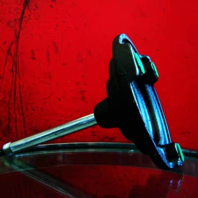 Vintage RARE 1940's Bud Radio Products 589 model microphone desk stand cast iron deco Atlas Shure image 9