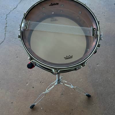 Ludwig LC663 6.5x14" Natural Patina Copper Phonic Snare Drum w/ Video Link image 6