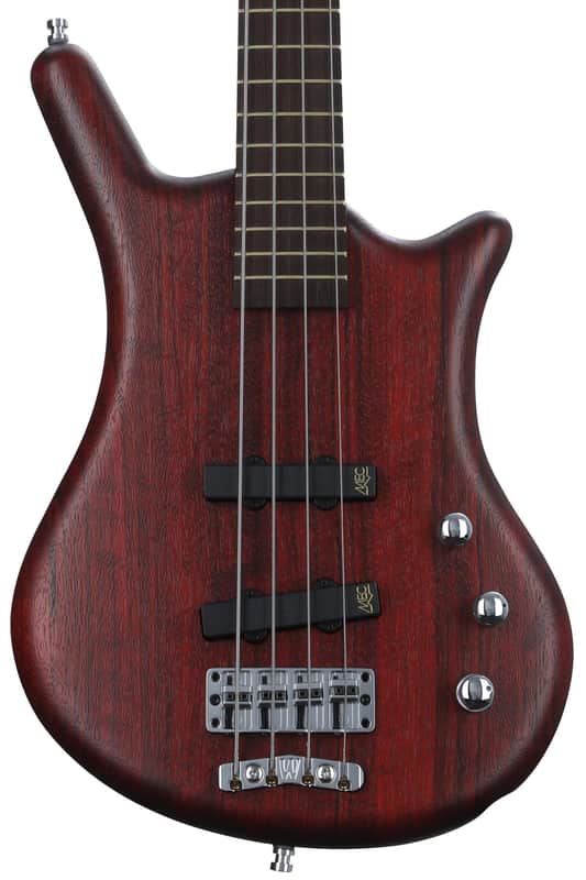 Warwick Pro Series Thumb BO 4-string Bass - Burgundy Red Transparent Satin image 1