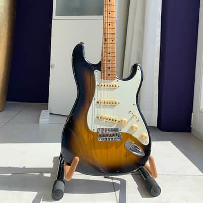 2021 Haar Guitars Traditional S - Aged 2-Tone Sunburst | Custom Relic Stratocaster image 5