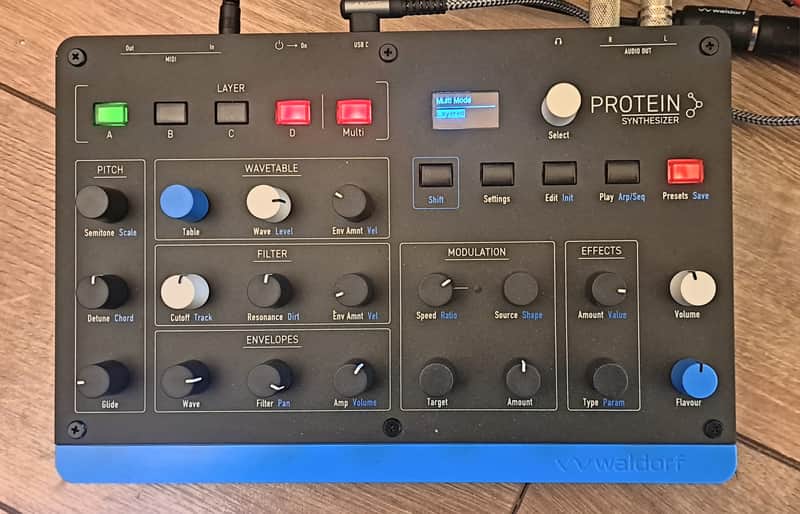 Waldorf Protein Desktop Synthesizer image 1