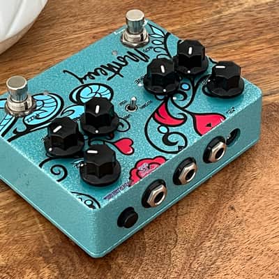 Keeley Monterey Rotary Fuzz Vibe 2016 - Present - Blue / Graphic image 3
