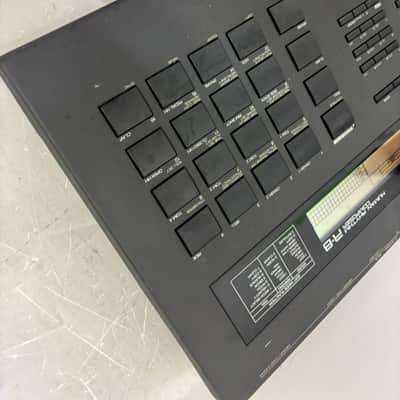 Roland R-8 Human Rhythm Composer 1980s - Black with adapter image 2