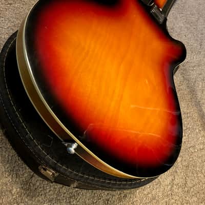 Silvertone Sears Roebuck & Co. Model 1456 3-Tone Sunburst (1968-1973) image 7