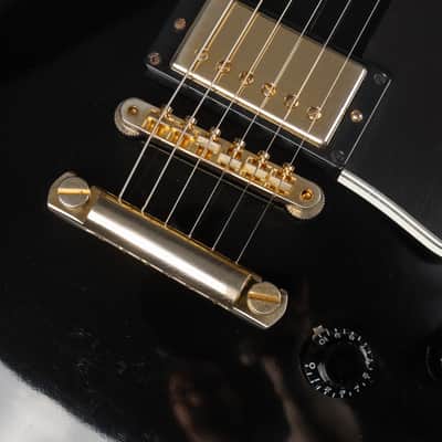 2021 Gibson Custom Shop Historic '57 Les Paul Custom Black Beauty Reissue - Ebony VOS | USA Vintage Long Neck Tenon No Weight Relief 4.18kg | CoA OHSC image 19