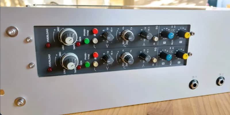Studer 963, two channel strips Preamps + EQs from console image 1