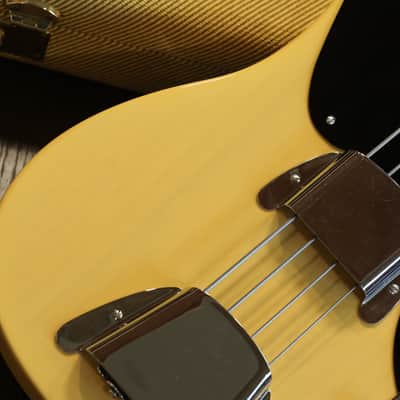 2021 Fender Custom Shop Vintage '51 Precision Bass Relic Nocaster Blonde Limited + COA OHSC image 4