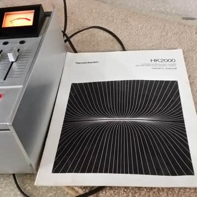 Harman Kardon HK-2000 1970 Antique Silver Case image 2