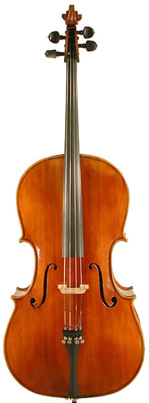 Italian Cello, Attributed to Cesare Candi, c. 1920, made in Genoa image 1