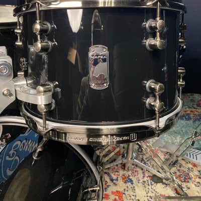 Mapex - Black Panther Design Lab, Cherry Bomb,  Jeff Hamilton 4-Piece Bop  Set! 2020's - Piano Black, Snare and Cases included!! image 8