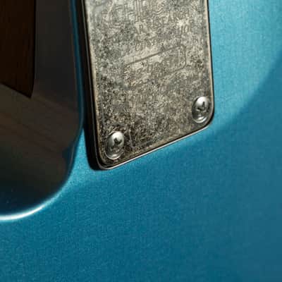 Schecter USA Custom Shop Nick Johnston PT S/H Wembley - Macassar Ebony - Atomic Sapphire Aged Nitro image 6