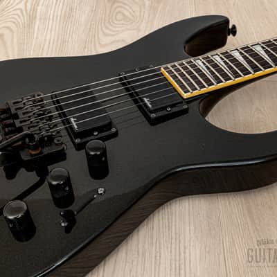 1990s Grover Jackson Soloist Custom HH Metallic Black, Japan image 6