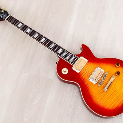 1998 Gibson Les Paul Standard Plus Limited Edition Flame Top Cherry Sunburst w/ 57 Classic PAFs & Case, Yamano image 11