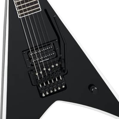SPECIAL-ORDER! JACKSON PRO SERIES WES BORLAND KV KING V / BLACK | WHITE BEVELS image 2