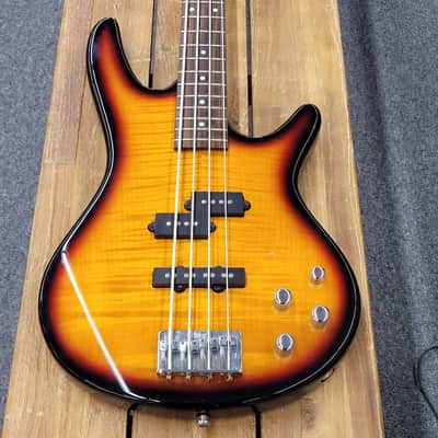 Ibanez Gio GSR200FM 4-String Bass Three Tone Sunburst image 4