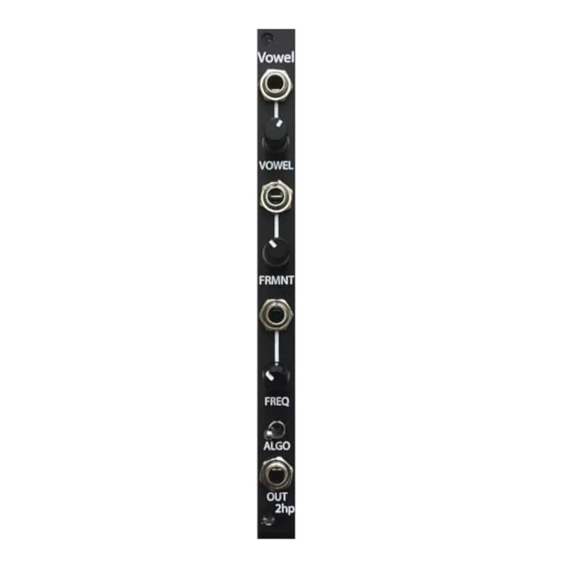 2hp Vowel Eurorack Formant Oscillator Module (Black) image 1