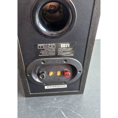Mission M71S - Hi-Fi Speakers Pair - Black - Fair image 5