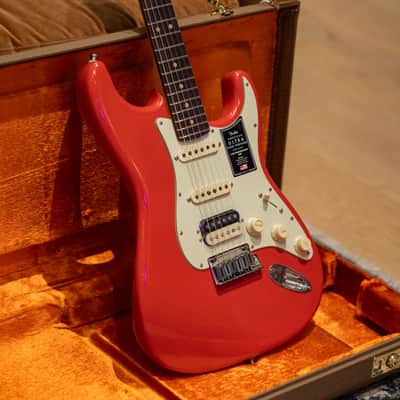 Fender American Ultra Luxe Vintage '60s Stratocaster HSS - Fiesta Red image 8