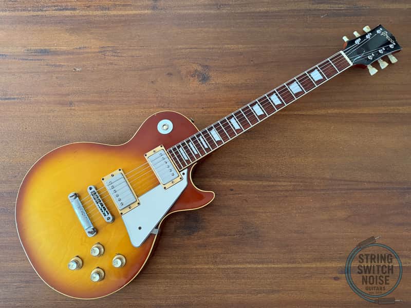 Greco, Les Paul, Sunburst, Plain Top, Vintage 1974, EG-380S