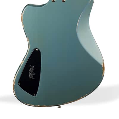Rufini Guitars Montefalco - Ice Blue Metallic w/ Mastery Hardware. NEW (Authorized Dealer) image 7
