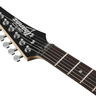 Ibanez GIO RX 6 String Electric Guitar - Transparent Black Sunburst (GRX70QATKS) image 5