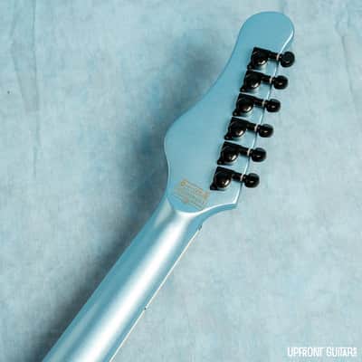 USED Schecter Diamond Series Ultra Pelham Blue 2022 Electric Guitar w/OHSC image 7
