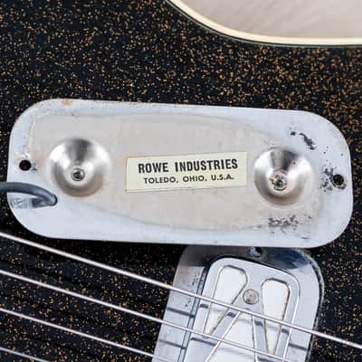 1960 Silvertone Stratotone Jupiter 1423 Vintage Guitar by Harmony USA w/ DeArmond Gold Foils, Case image 20
