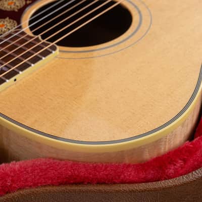 Gibson SJ-200 Original Jumbo Acoustic-Electric Guitar, Solid Spruce Top, Antique Natural image 7