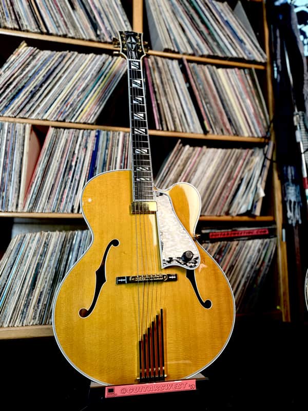 1995 Gibson laGrand Master Model • Blonde • Flamed Maple image 1