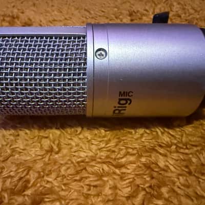 IK Multimedia iRig Mic Studio Mobile Cardioid Condenser Mic 2010s - Silver image 6