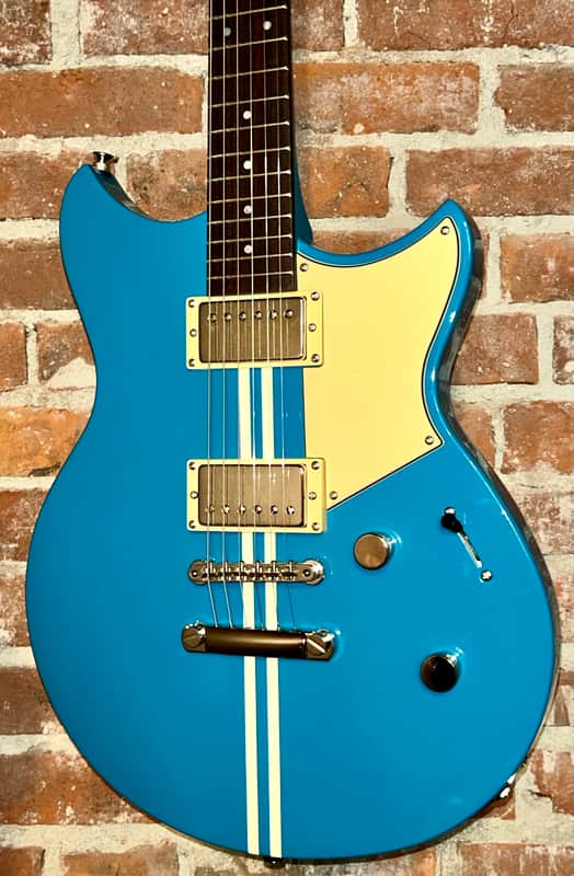 Super Clean Yamaha Revstar II RSE20 - Swift Blue, killer guitar! Ships Fast with Pro Set Up and Gig Bag!