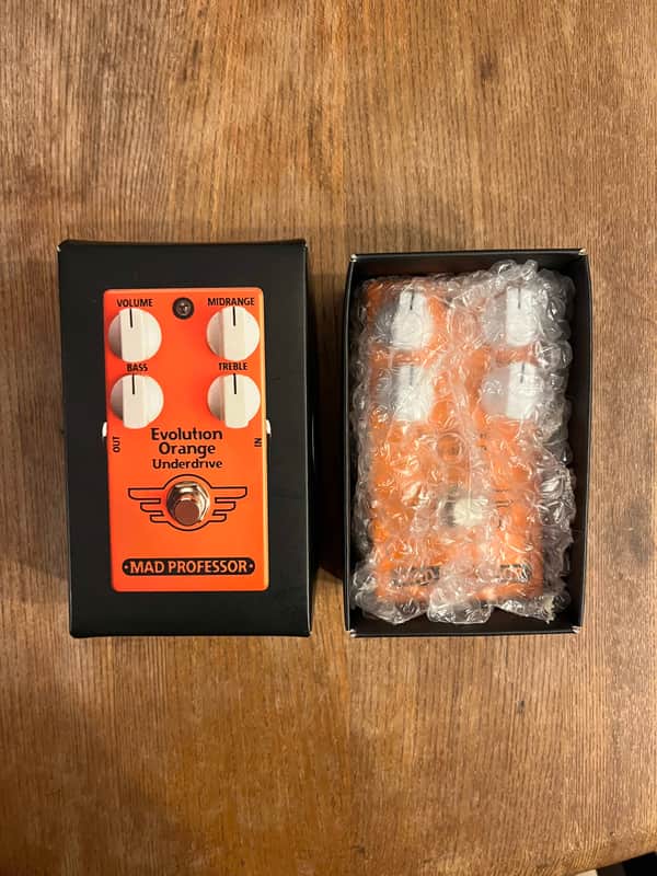 Mad Professor Evolution Orange Underdrive - Orange | Reverb