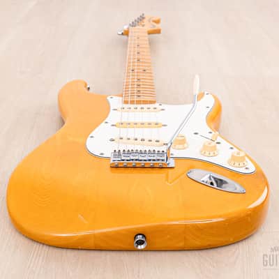 1988 Fender Stratocaster ST72-95DM Yngwie Malmsteen-Spec Natural Ash w/ Scalloped Board & DiMarzio, Japan MIJ Fujigen image 11