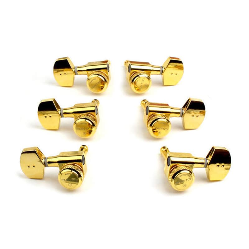 Graph Tech Ratio Electric Locking Contemporary 3+3 - Gold image 1