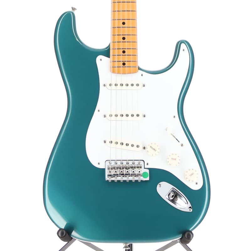 Fender Certified Pre-Owned Vintera II '50s Stratocaster, Maple Fingerboard, Ocean Turquoise (E5) (26099) image 1