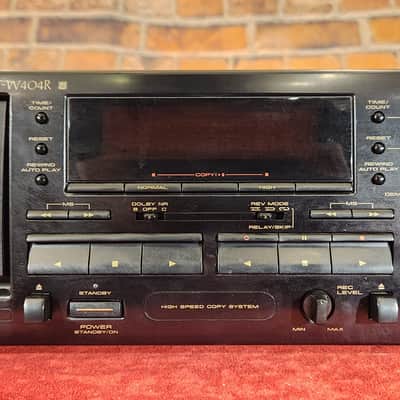 Pioneer CT-W404R Stereo Double Cassette Deck - One Side Non-Functioning image 4