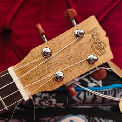 Korala UKS-750 Mango Soprano Ukulele – Solid Top – NEW in Box + Lanikai Gig Bag image 4