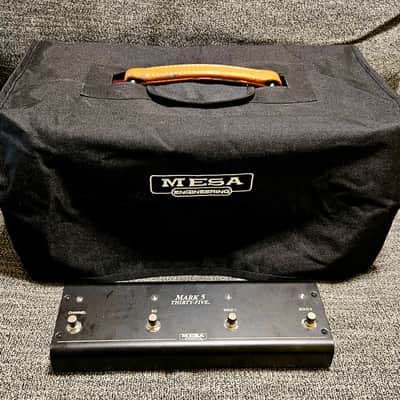 *Rare* Wicker & Wine Mesa Boogie Mark V 35W Head w/footswitch image 9