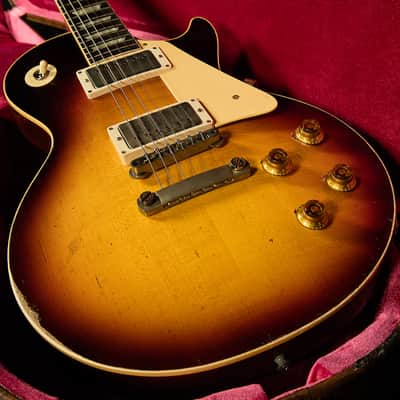Gibson Murphy Lab Wildwood Spec by Tom Murphy 1958 Les Paul Standard - Murphy-Painted, Heavy Aged image 8