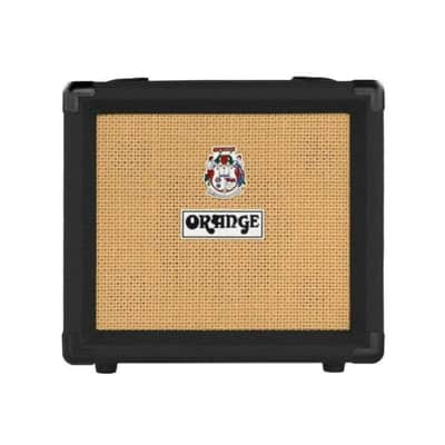 Orange Amplifiers Crush 12 (Black) Bundle with TS Guitar Cable (10-Feet) image 2