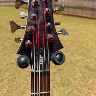 ESP LTD B-208FM 2005 - 2015 - See Thru Black image 2