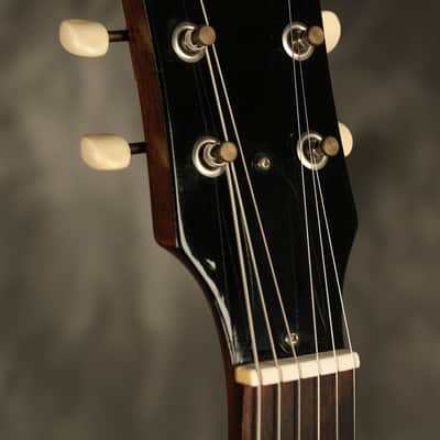 all original 1965 Gibson ES-120T Sunburst wide nut width image 12