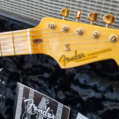 🔥 Fender Custom Shop Todd Krause Master Design 50's Stratocaster Moss Green 2014 - RARE image 23