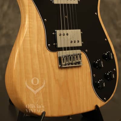 1980 Fender Telecaster Deluxe Natural image 9