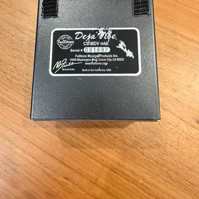 Fulltone CS-MDV MkII Custom Shop Mini Deja Vibe MkII 2010s - Silver image 5
