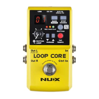 NuX Loop Core Looper Pedal with Drum Machine image 1