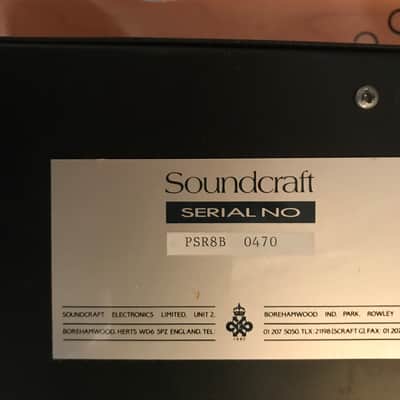 Soundcraft Series 200BVE 8-Channel 4-Bus Mixing Console image 17