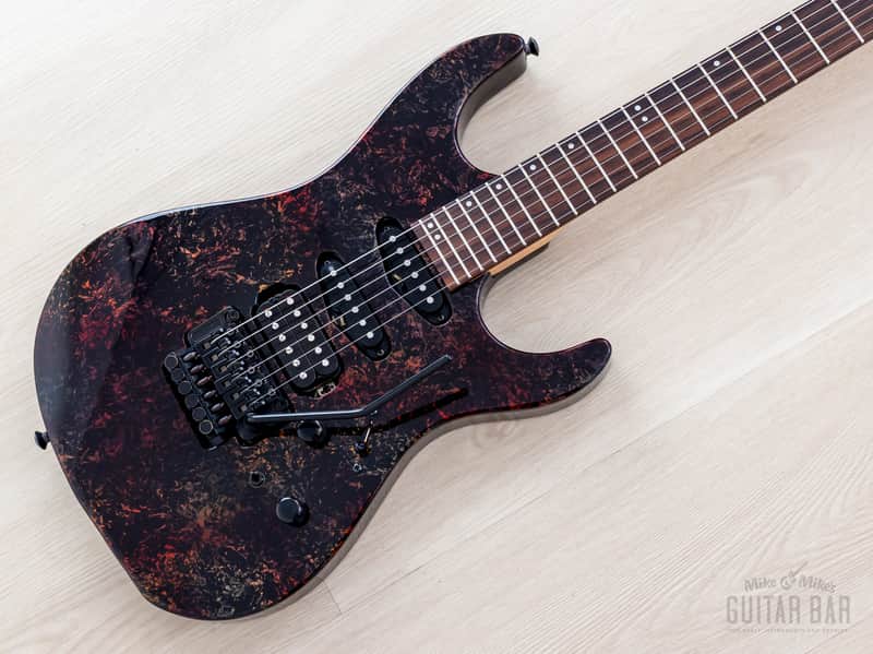 1994 Hamer USA Centaura GCTS-JR-2 Iridescent Swirl HSS Superstrat, Near-Mint w/ Case image 1